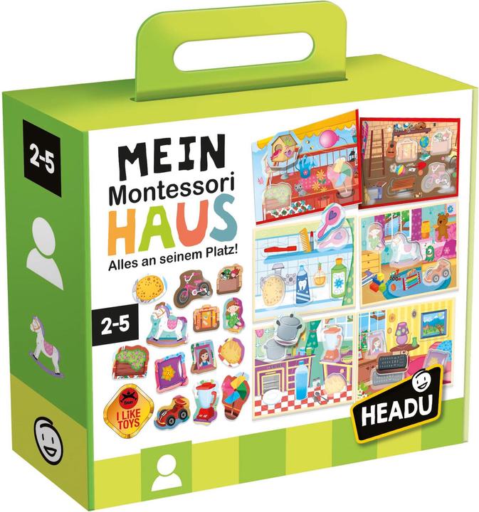 Produktbild Headup Games Headu - Mein Montessori Haus - Alles an seinem Platz! (Deutsch)
