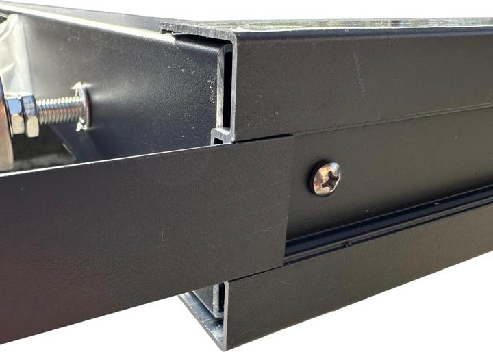Produktbild Ventaris Lamellenwand horizontal 1.23m Polarweiss (6 cm, 123 cm)