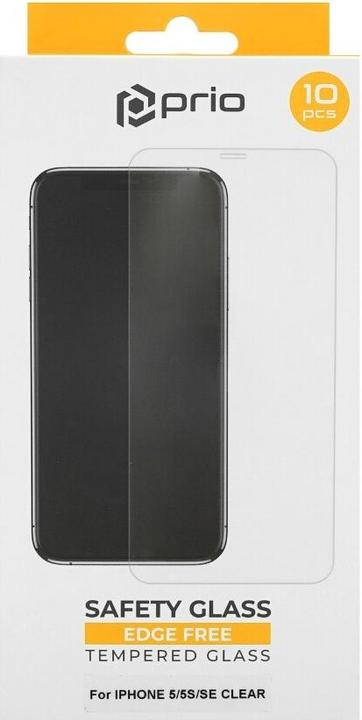 Image du produit prio 10x verre de protection d'écran pour iPhone 5/5S/SE transparent (10 pièce(s), Apple iPhone 5s, Apple iPhone SE, Apple iPhone 5)