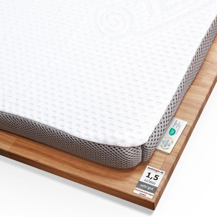 Actual product image Third of Life Ergonomischer Memory Schaum Topper (90 x 200 cm)