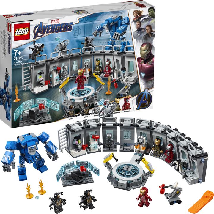 Immagine prodotto LEGO Officina Iron Mans (76125, LEGO Marvel)