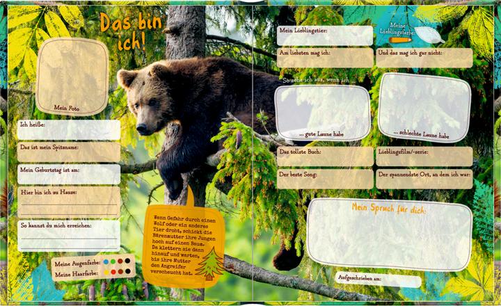 Produktbild Freundebuch - Nature Zoom - Meine Freunde (Deutsch, 2020)