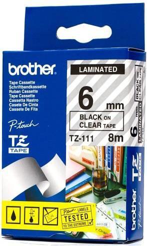 Immagine prodotto Brother Tze-111 (0.60 cm, Trasparente)