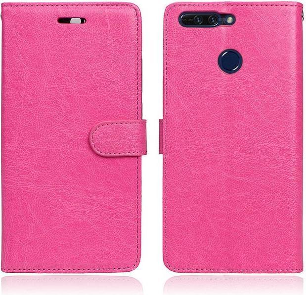 Actual product image MU Classic Crazy Horse Leather Cover (Honor 8 Pro, Fee V9)