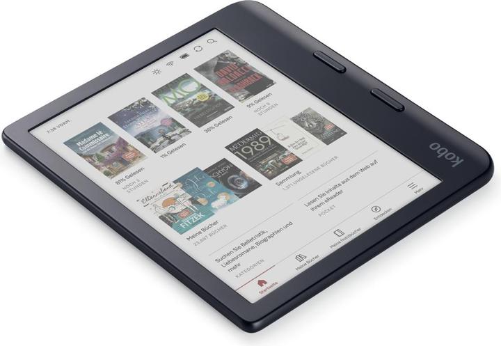 Productafbeelding Kobo Libra Colour inbegrepen Stylus 2 (7", 32 GB, Zwart)