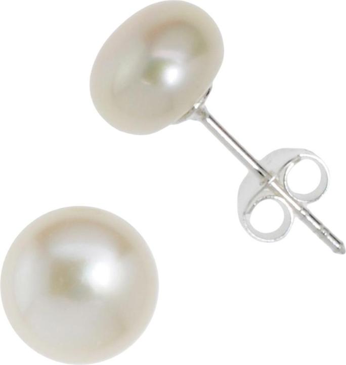 Bijouteria Ohrstecker (Silber 925, Süsswasserperle)