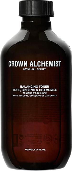 Immagine prodotto Grown Alchemist GROWN Beauty - Tonico equilibrante: rosa, ginseng e camomilla (Panni pulizia, 200 ml)