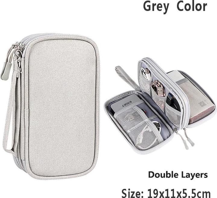 Image du produit Only-Bags.Store Sacoche pour câbles, sacoche électronique, organisateur pour accessoires électroniques