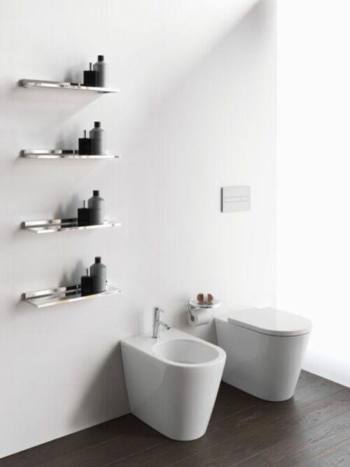 Produktbild Laufen Stand-WC KARTELL Tiefspüler, spülrandlos weiss