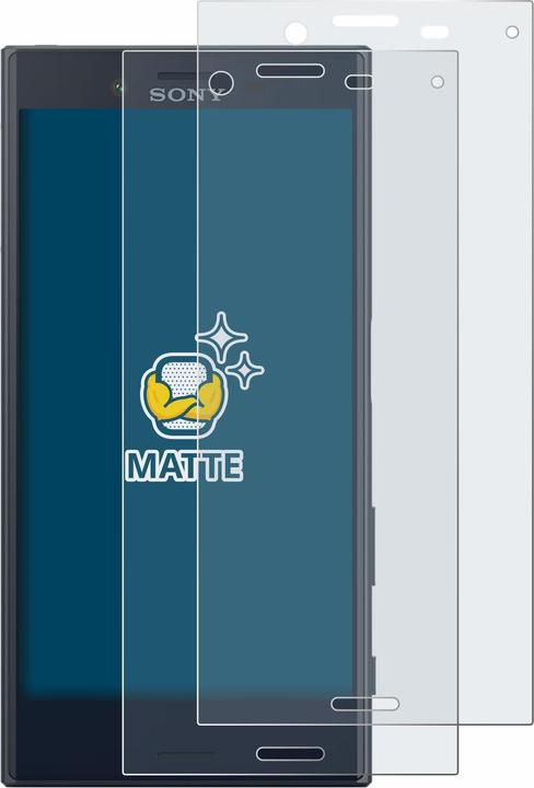 Produktbild BROTECT Entspiegelungs-Schutzfolie Displayschutz Matt (2 Stück, Sony Xperia X Compact)