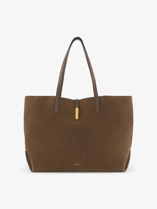 Actual product image DeMellier Shopper "The Large Tokyo Tote" mocha