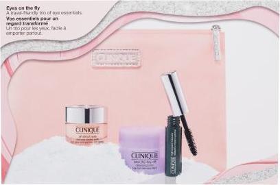 Productafbeelding Clinique All About Eyes Waarde Set met All about eyes 15 ML TTDO 30 ML (gratis) High Impact Mascara (Stel, 33.50 ml, Dag)