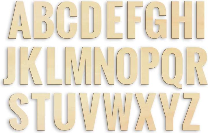 Produktbild Trenddeko Alphabet - Oswald - 26tlg