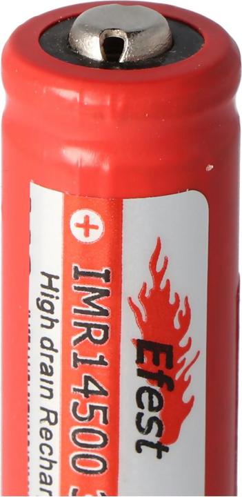 Immagine prodotto Efest Batteria IMR 14500 V2, polo positivo sollevato (1 pz., 14500, 700 mAh)