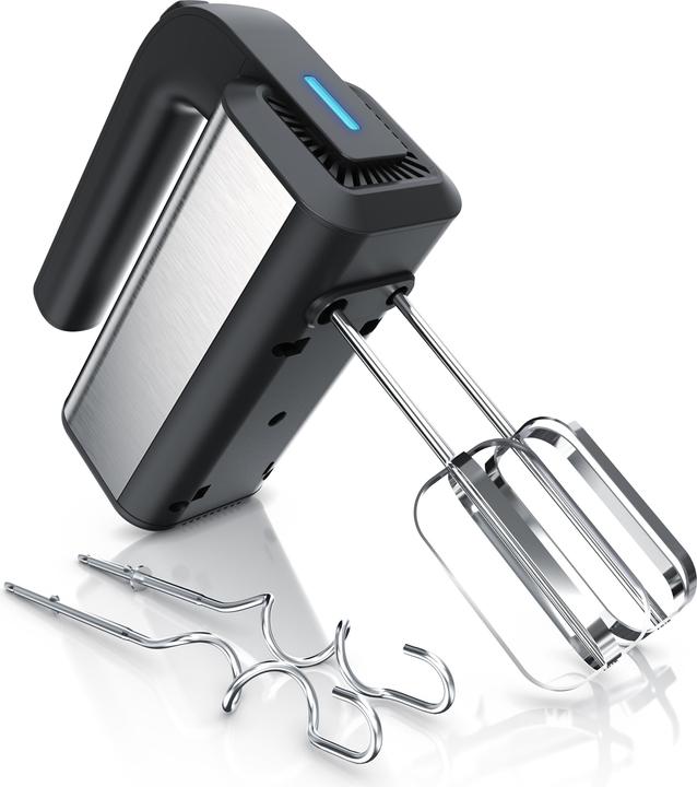 Actual product image Arendo Hand mixer, hand mixer, 5 speeds, incl. 2 whisks & 2 dough hooks, hand mixer 350 W (350 W)
