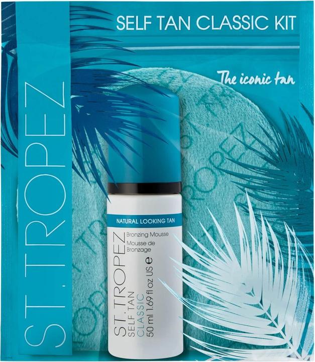 Image du produit St. Tropez Classic Mini Kit (Classic Mousse 50ml + Luxe Mitt) (Mousse autobronzante, 50 ml)