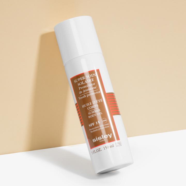 Image du produit Sisley Super Soin Solaire Huile d'Été Corps SPF15 150ml (Huile solaire, SPF 15, 150 ml, 150 g)