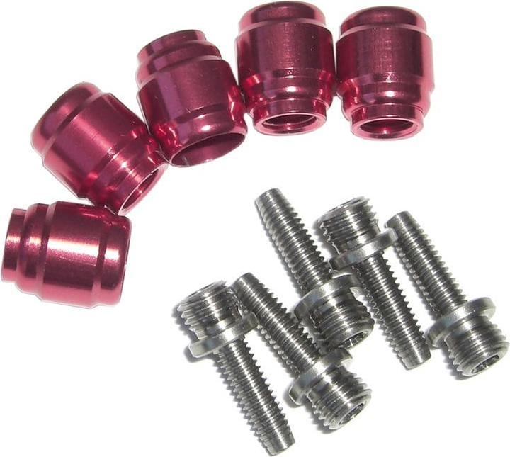 Actual product image Sram Clamping rings + sockets for hydraulic line 5Pcs