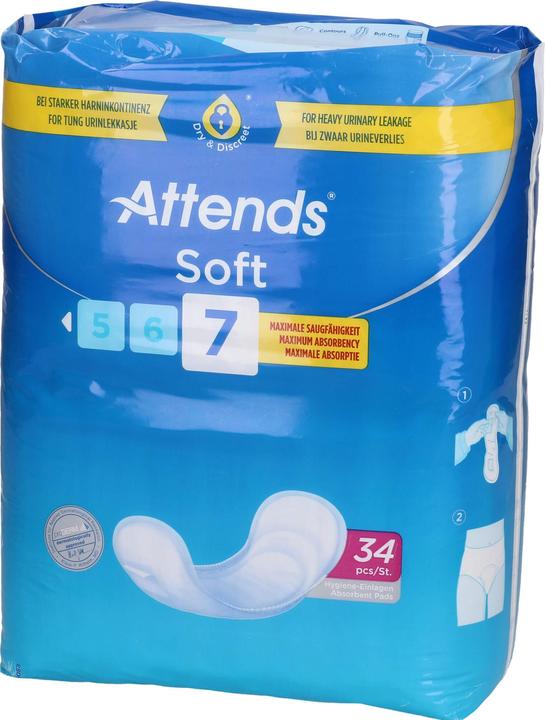 Produktbild Attends Soft 7 Einlagen (34 x)