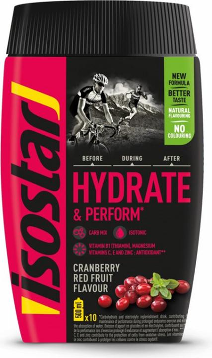 Immagine prodotto Isostar Idratare Eseguire (Frutti rossi, 1 pz., 400 g)