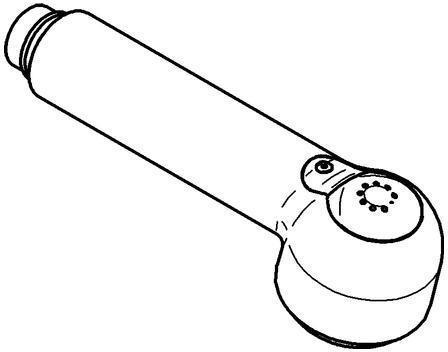 Grohe EICHELBERG spruzzo a doppio getto 440552 44055226 per rubinetteria da cucina Al Dente ND cromo per