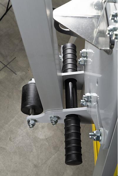 Image du produit Planeta Portique en aluminium RLPK, hauteur h.t. 2477 - 3877 mm, largeur 2000 mm.