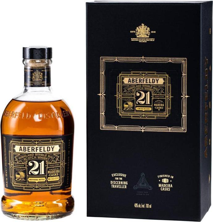 Produktbild Aberfeldy 21 Years (Single Malt, Scotch Whisky, 1 x 70 cl)