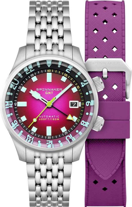 Spinnaker SP-5121-BB Bradner GMT (Analoguhr, 42 mm)