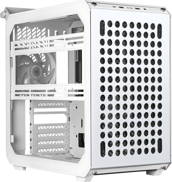 Produktbild Cooler Master Qube 500 Flatpack White (mATX, ITX, ATX)