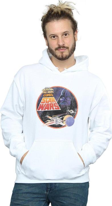 Immagine prodotto Star Wars From A Galaxy Far Far Away Felpa con Cappuccio Uomo (M)