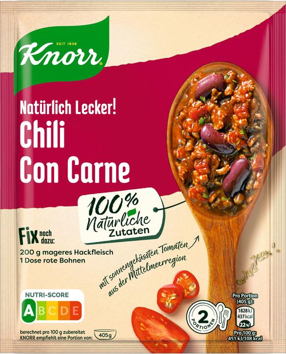 Knorr Naturalmente delizioso! Chili con Carne (47 g)