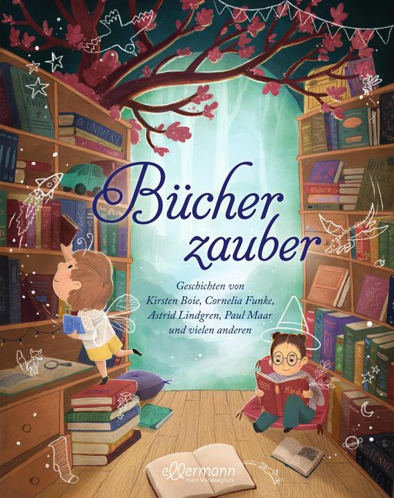 Image du produit Bücherzauber (Allemand, Sandra Grimm, Tina Schulte, Paul Maar, Astrid Lindgren, Rike Janssen, 2024)