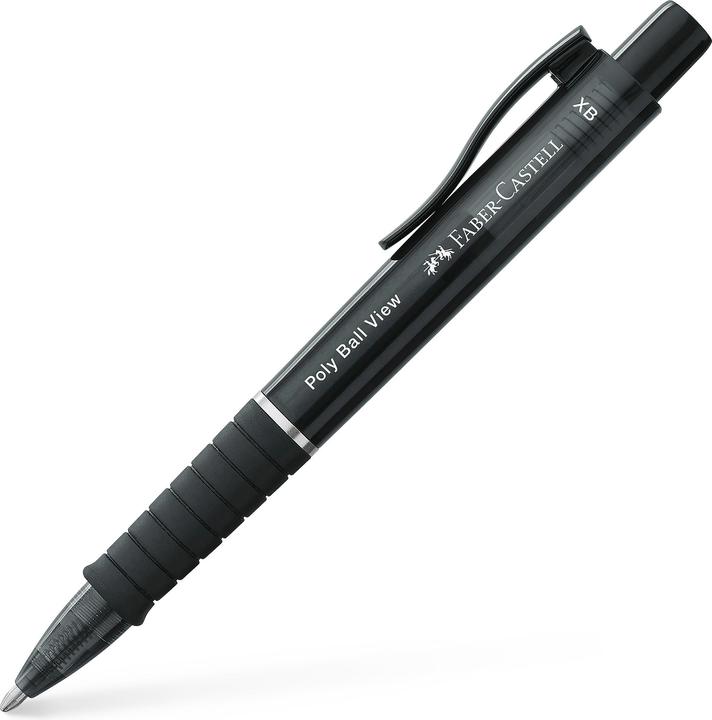 Immagine prodotto Faber-Castell Biros 'Poly Ball View' XB (Nero, 1 x)