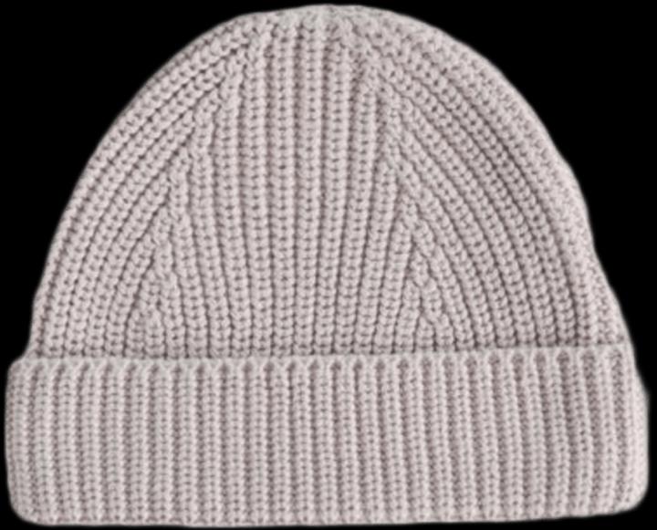 Actual product image Mushie Chunky Knit Beanie - Beige