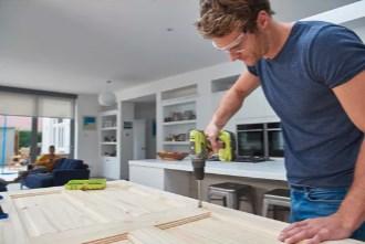 Actual product image Ryobi R18DD3-0 (Rechargeable battery operated)