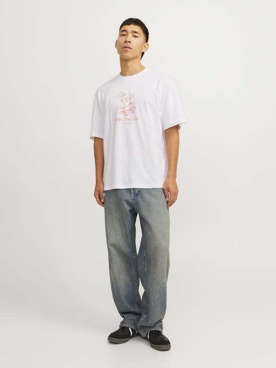 Produktbild Jack & Jones Gedruckt Rundhals T-shirt T-shirt (S)