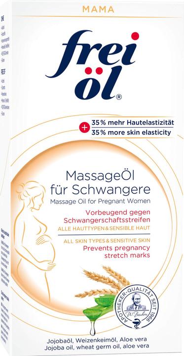 Immagine prodotto Frei Öl L'olio per massaggi per donne in gravidanza previene le smagliature, olio da 200 ml (200 ml)