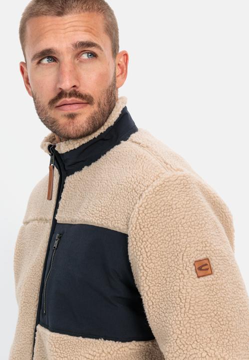 Actual product image Camel Active Fleece overshirt with stand-up collar (XXL)