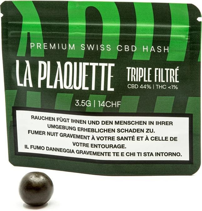 Immagine prodotto La Plaquette CBD Hash - Triple Filtré (3.50 g)