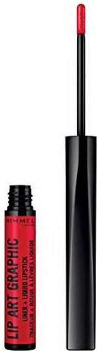 Produktbild Rimmel London Lip Art Graphic liner&liquid lipstick #810-be free (810)