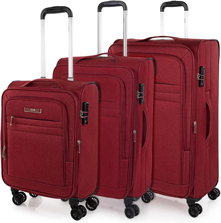 Actual product image Jaslen Trolley set (82.50 l, Hand luggage (up to 50 litres), M (50 - 90l))