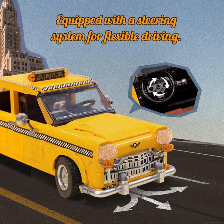 Immagine prodotto Pantasy Serie originale retro - Taxi giallo di New York