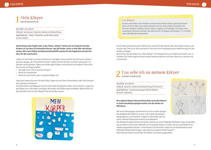 Energie-Label Projektreihe Kindergarten - Mein Körper (Deutsch, Anja Mohr, Rebecca Meyer, 2024)