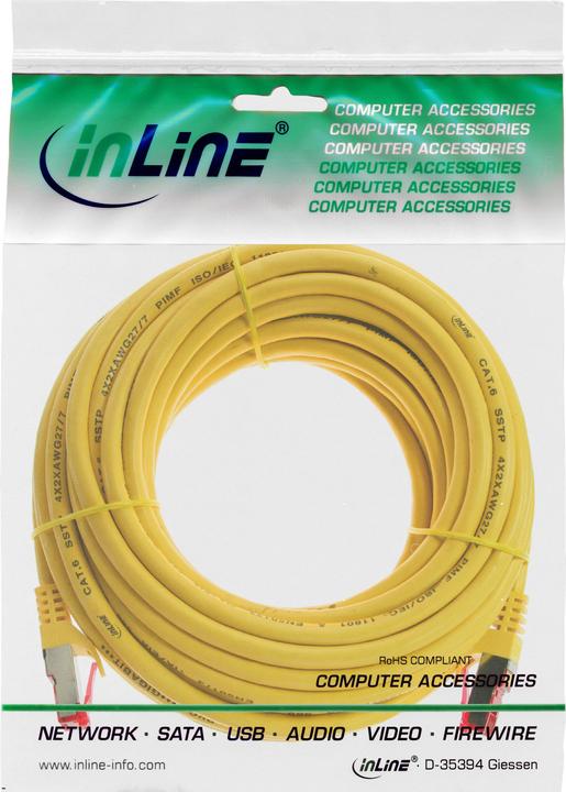 Produktbild InLine Patchkabel (S/FTP, CAT6, 5 m)