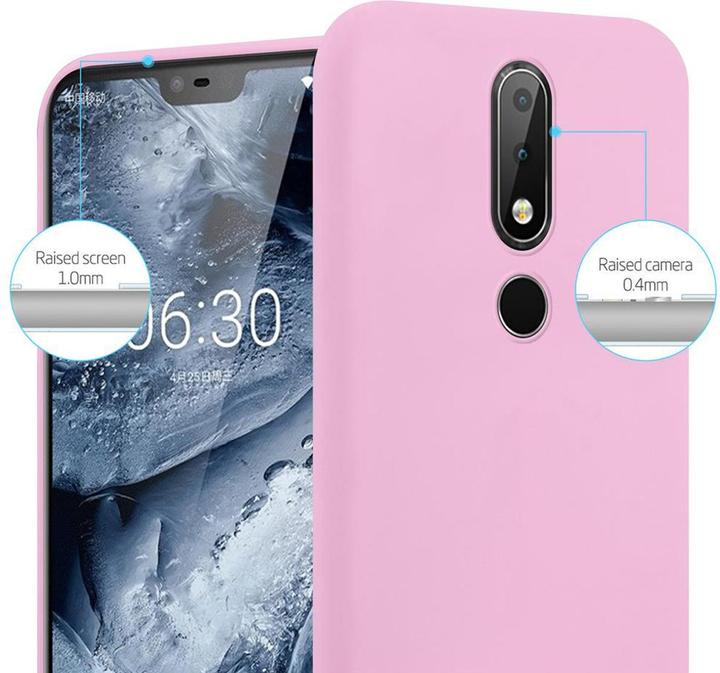 Productafbeelding Cadorabo TPU Candy Cover (Nokia 6.1 Plus)