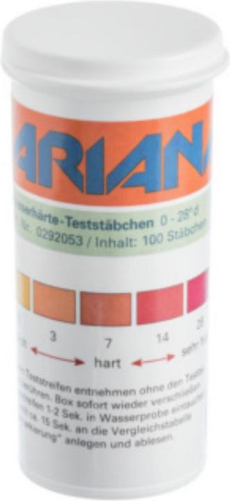 Produktbild Ariana Messstäbchen TRGS 611 Wasserhärte 0-28 °dH 100 St.