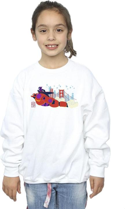 Immagine prodotto Disney Big Hero 6 Baymax Hiro Bridge Felpa Ragazze (116)