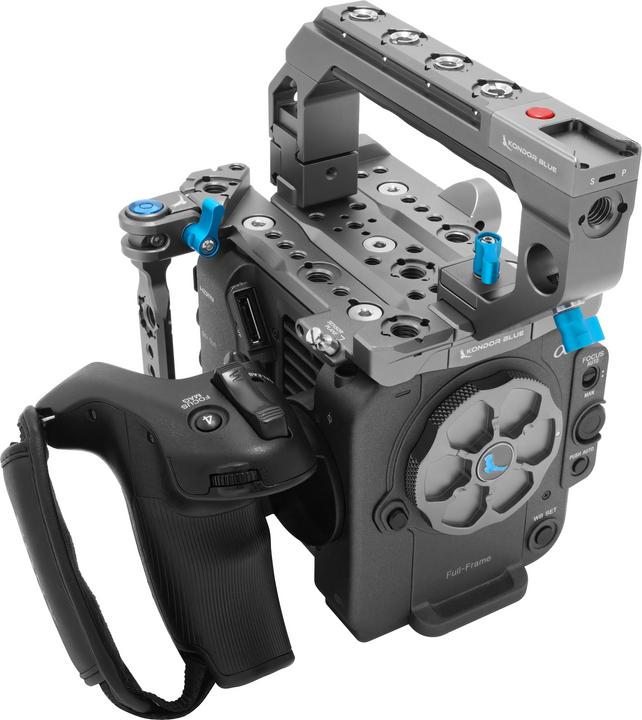 Actual product image Kondor Blue Sony FX6 Cage (With Top Handle) (Space Gray)