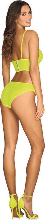 Actual product image Obsessive Neonia top & thong yellow S/M (S, M, S/M)