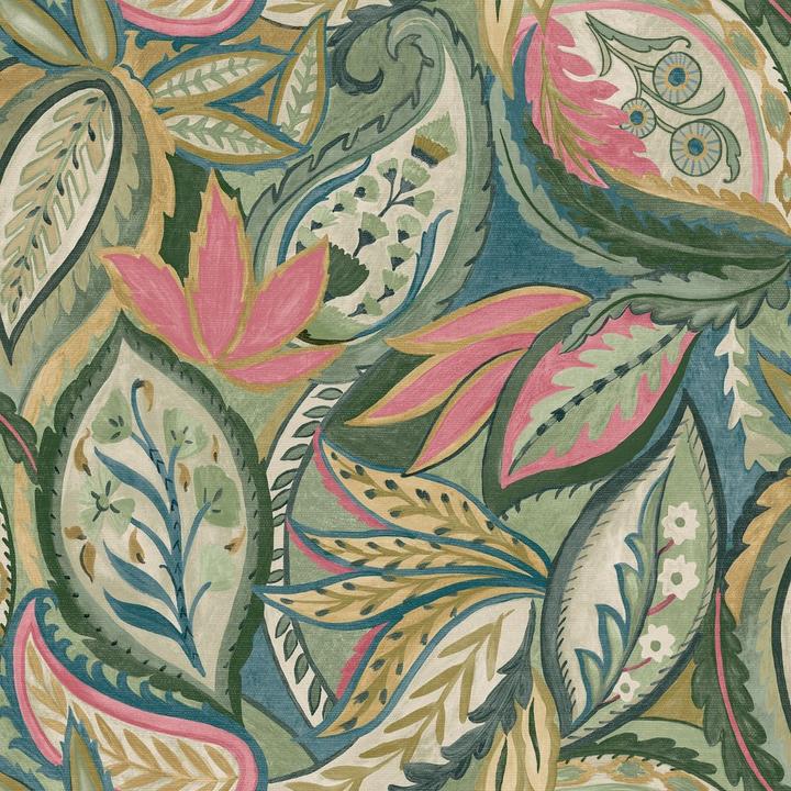Actual product image Holden Décor Paisley Leaves Wallpaper